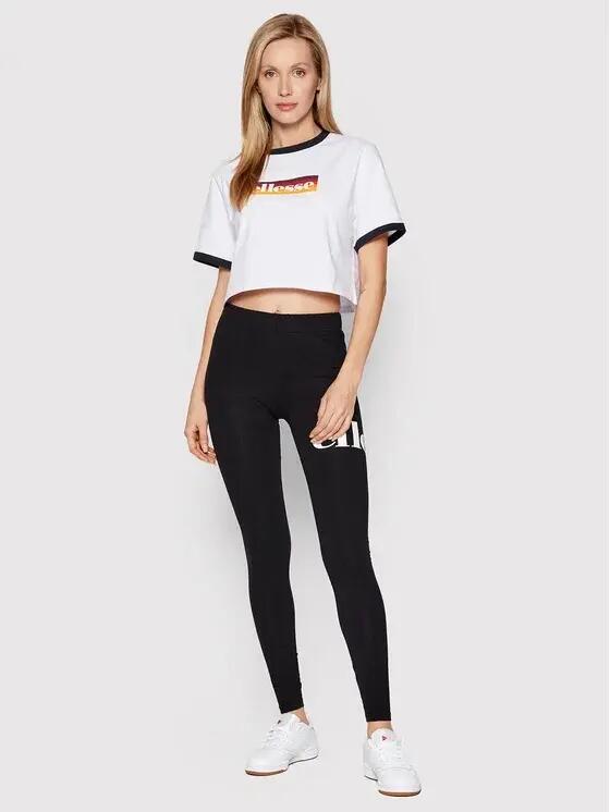 T-SHIRT DAMSKI KOSZULKA CROP ELLESSE 4/6