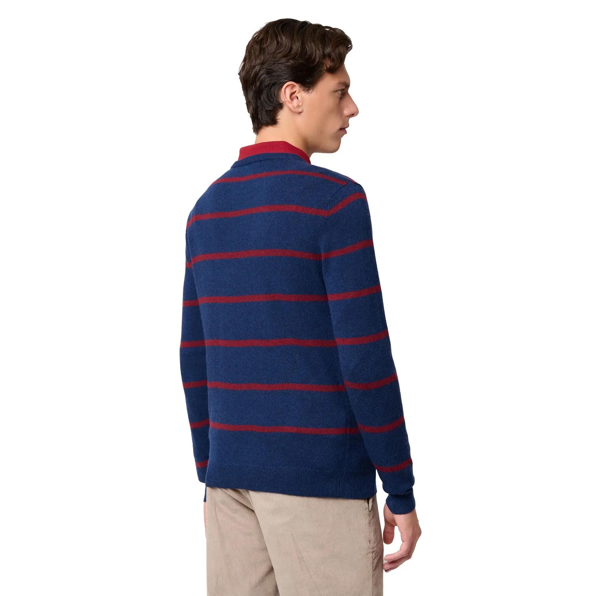Pull pour homme bleu pour lifestyle 5/6
