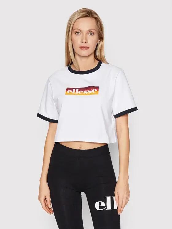 T-SHIRT DAMSKI KOSZULKA CROP ELLESSE 2/6