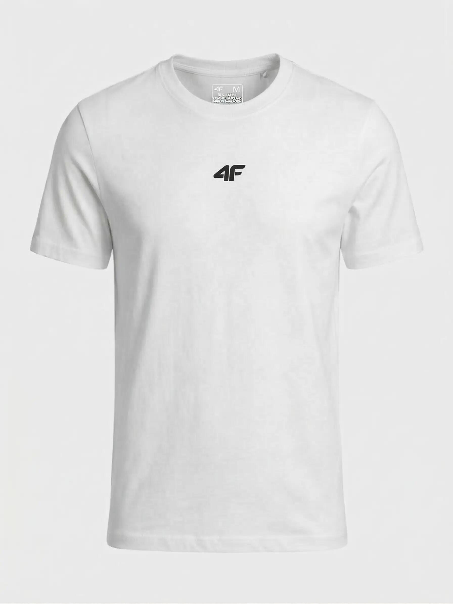 T-SHIRT MĘSKI 4F KOSZULKA BAWEŁNIANA KOLEKCJA LIMITOWANA  M3947 SS26 2/4