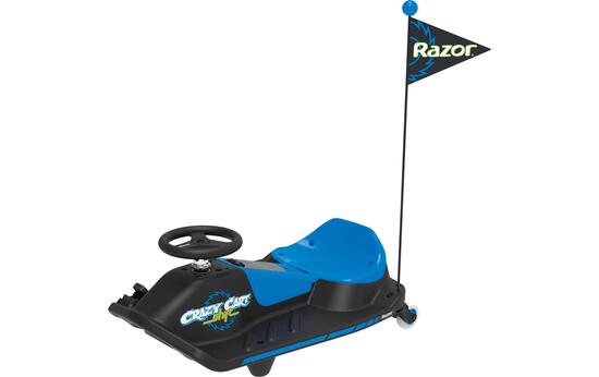 Razor Crazy Cart Shift Bleu Lithium Karting électrique enfant