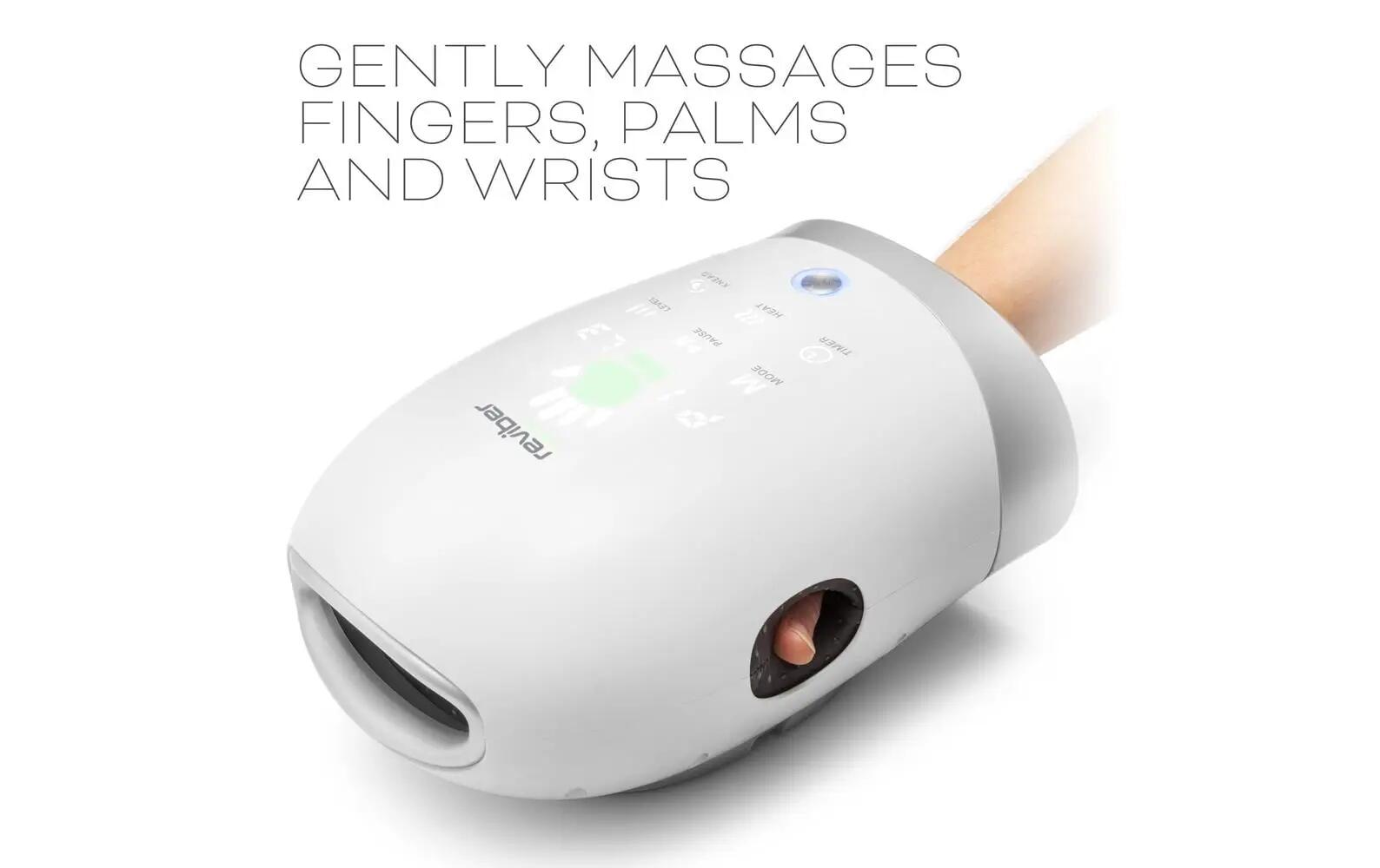 Reviber Hand Massager White/Silver 2/3