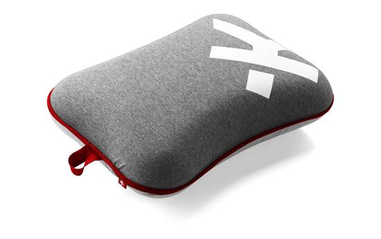 SKROSS Oreiller de voyage Gris foncé Memory Foam