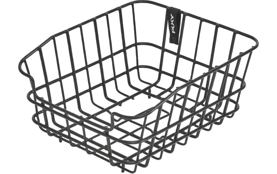 What Os A Loading Rack PUKY Rear Rack Basket Chaos Container L Black | Decathlon