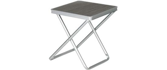 Eurotrail Campus Tabouret de camping avec plateau 100 kg