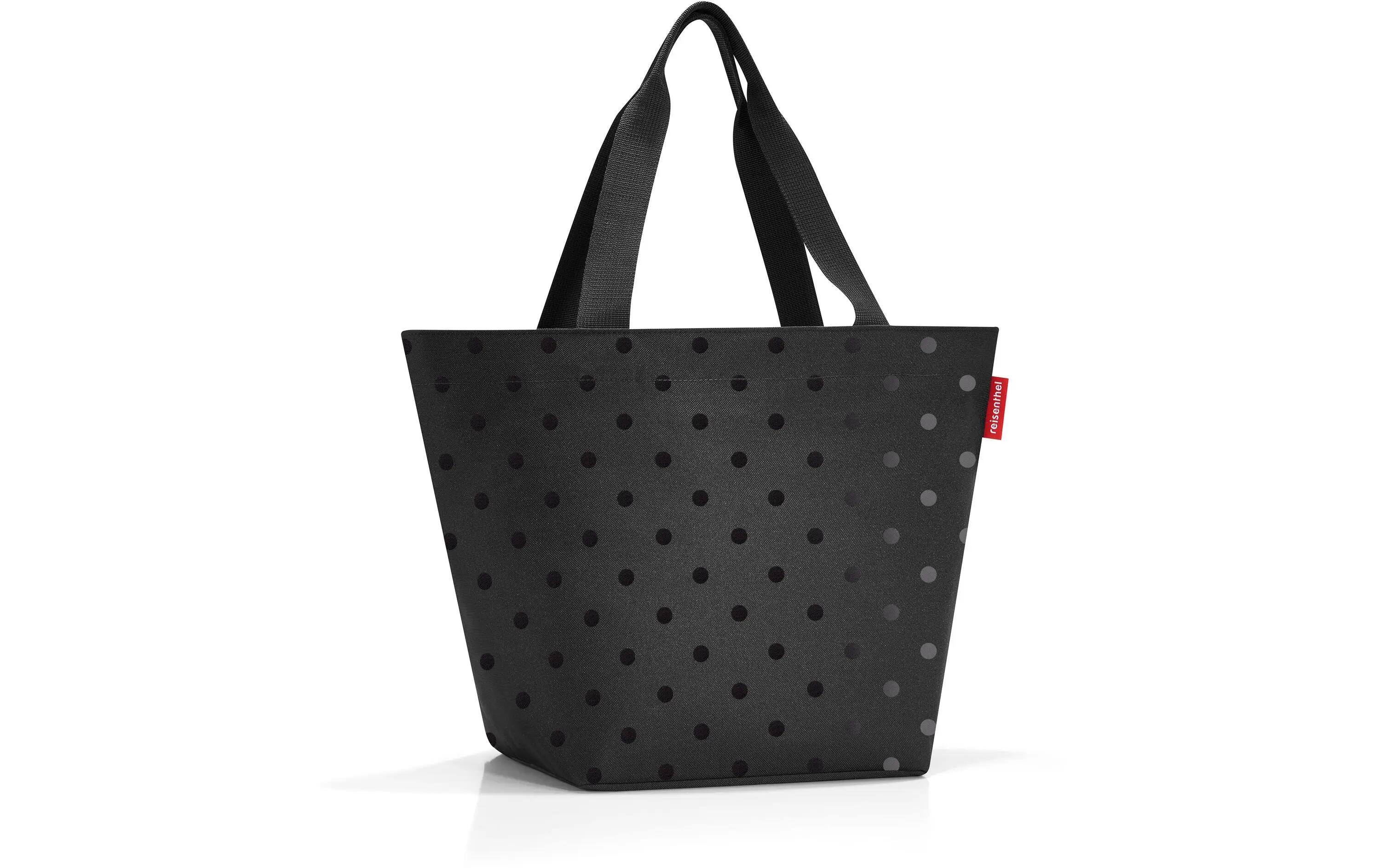 Reisenthel Shopper M Glossy Dots Black 15 l 2/3