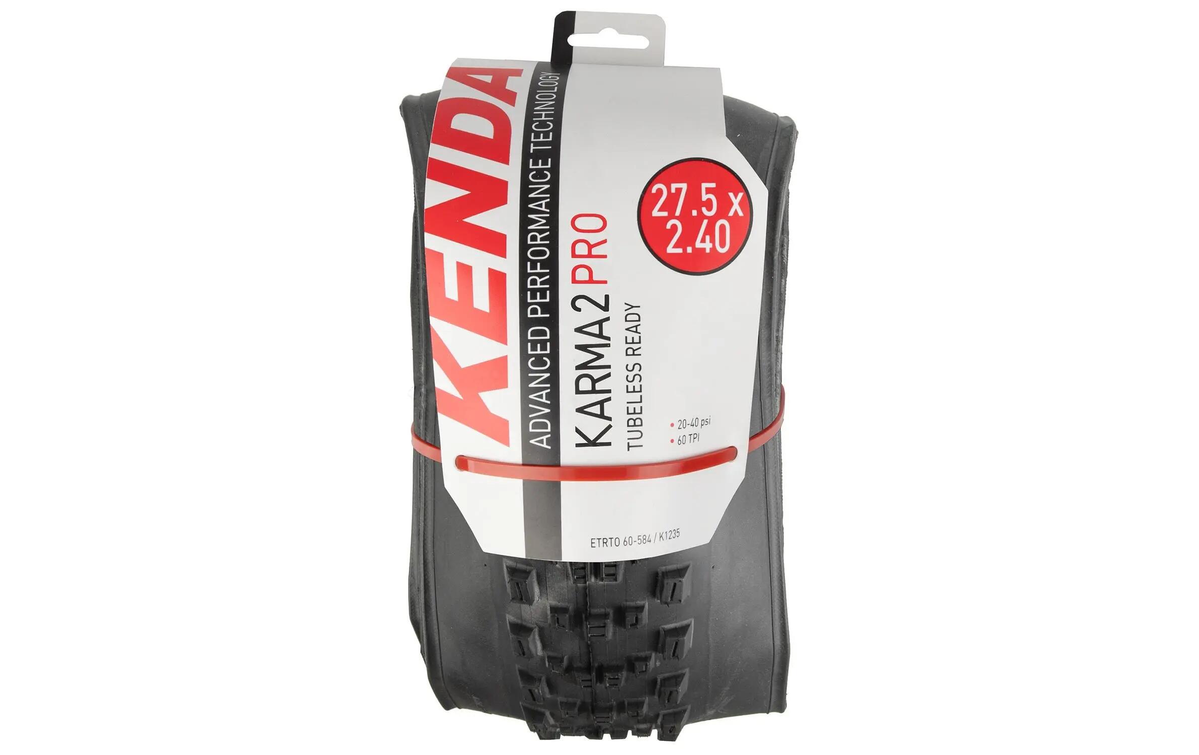 Kenda Karma² Pro Pneu Pliant 27.5" x 61 mm VTT 2/2