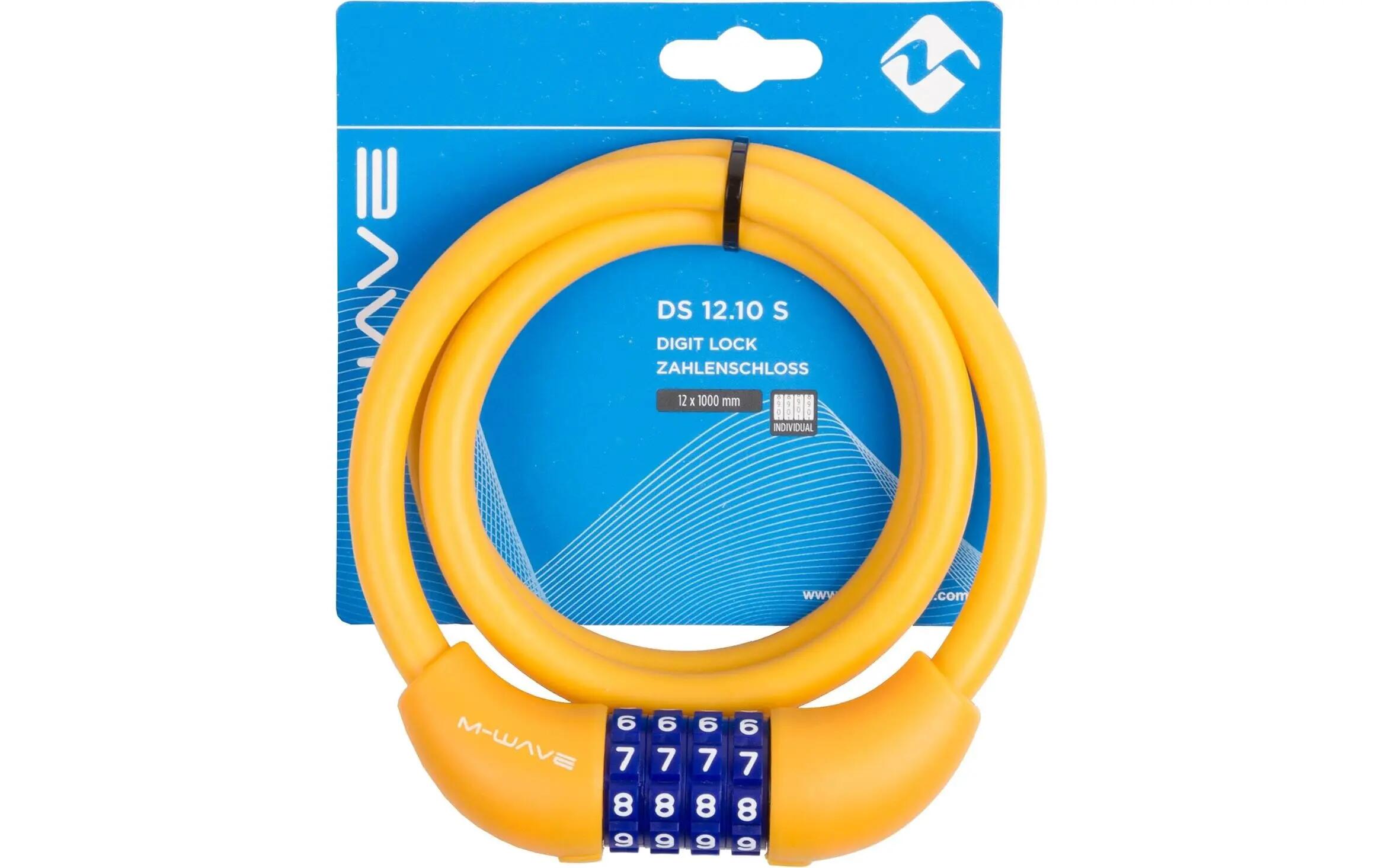 M-Wave Bike Lock DS 12.10 S Spiral Cable Lock 2/2