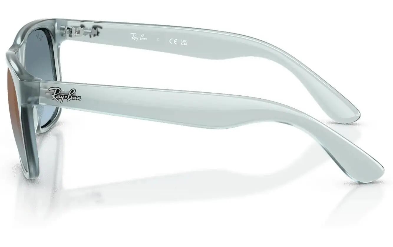 Ray-Ban Junior Justin Occhiali da sole bambini Trasparente/Blu 3/3