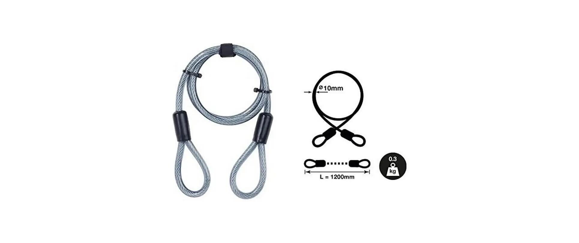 Yale Bike Lock YC1 Loop Cable 120 cm 3/3