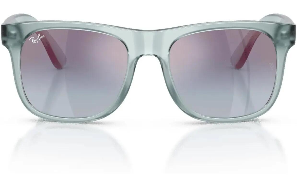 Ray-Ban Junior Justin Occhiali da sole bambini Trasparente/Blu 2/3