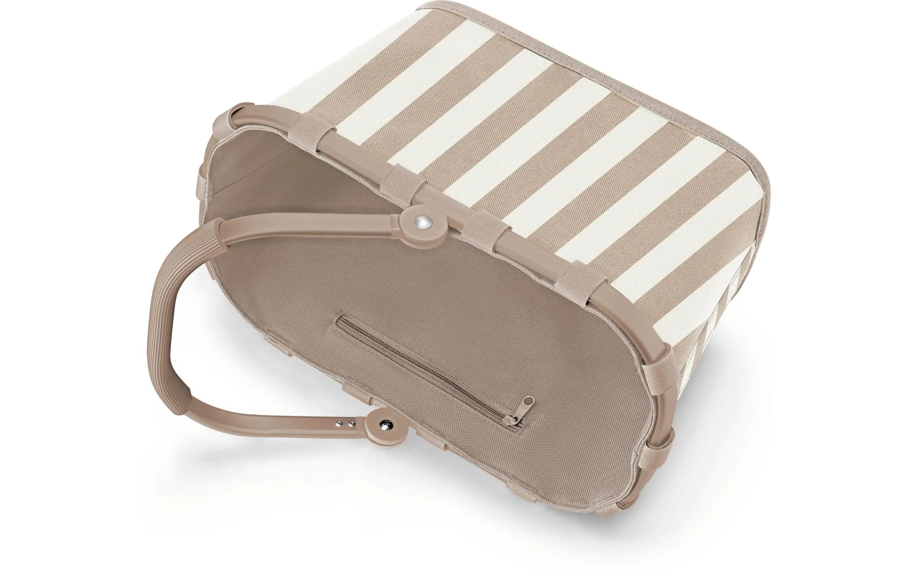 Reisenthel Carrybag XS Summerstripes Coffee panier courses 3/3