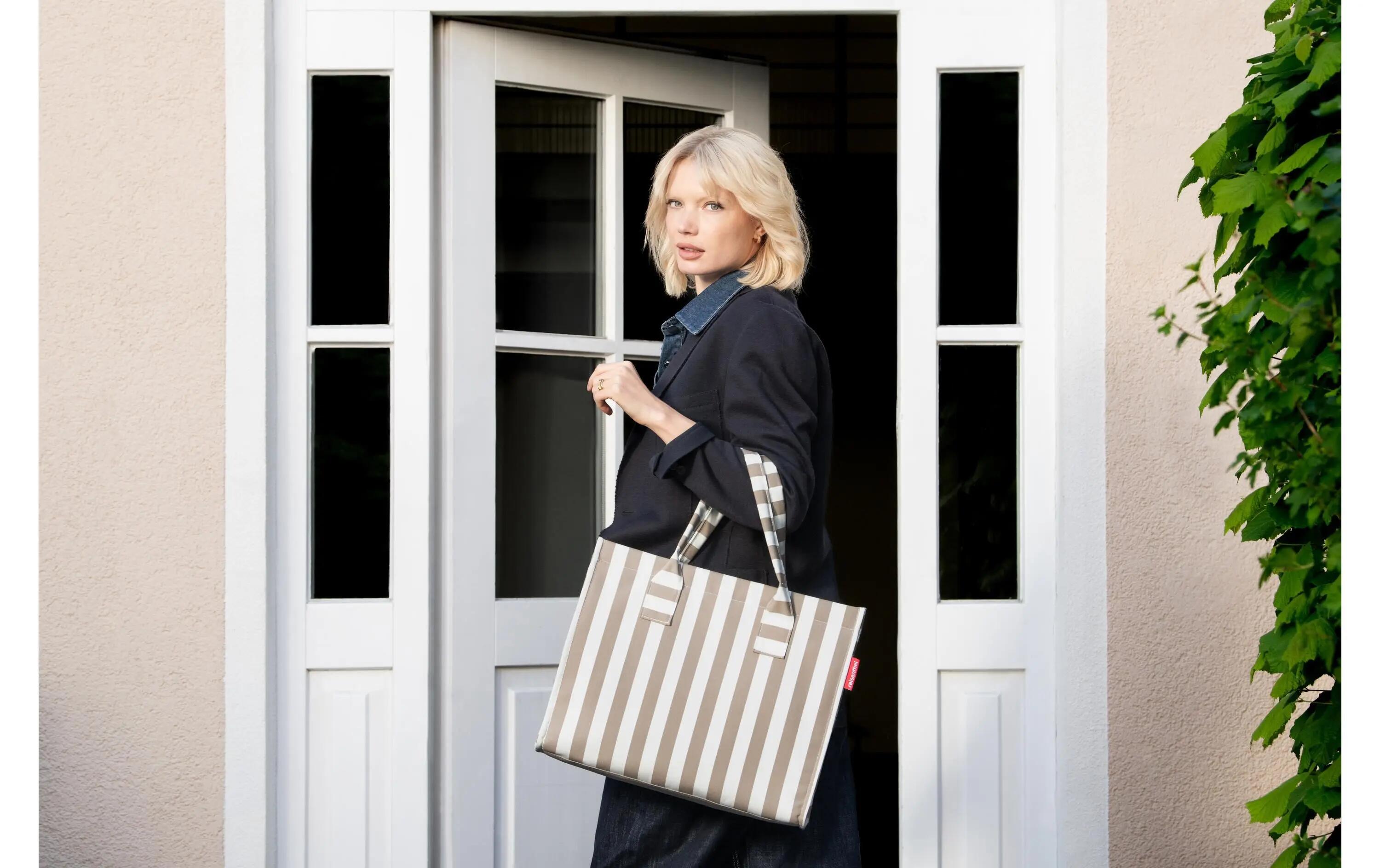 Reisenthel Daily Shopper Summerstripes Coffee 14 l 3/3