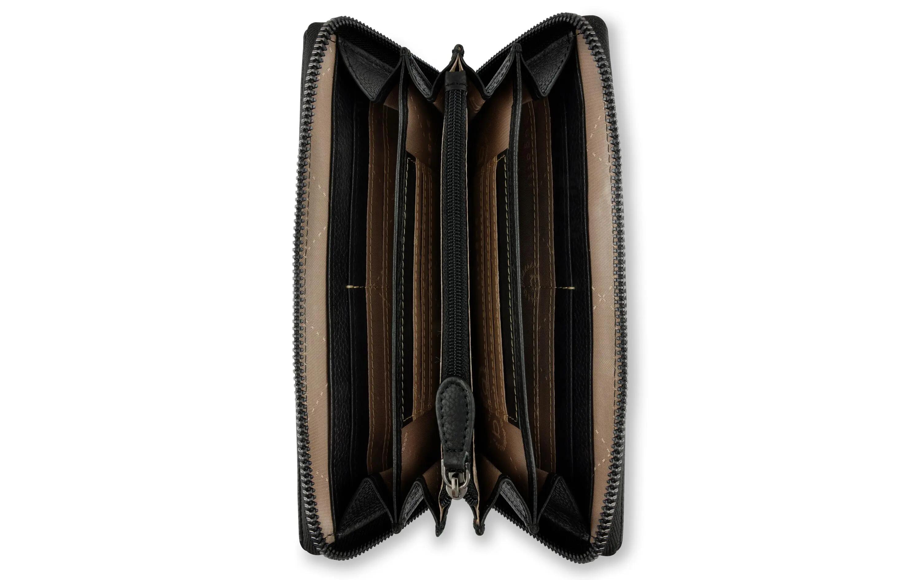 Bugatti Portafoglio Bella Nero 18,5 cm 3/3