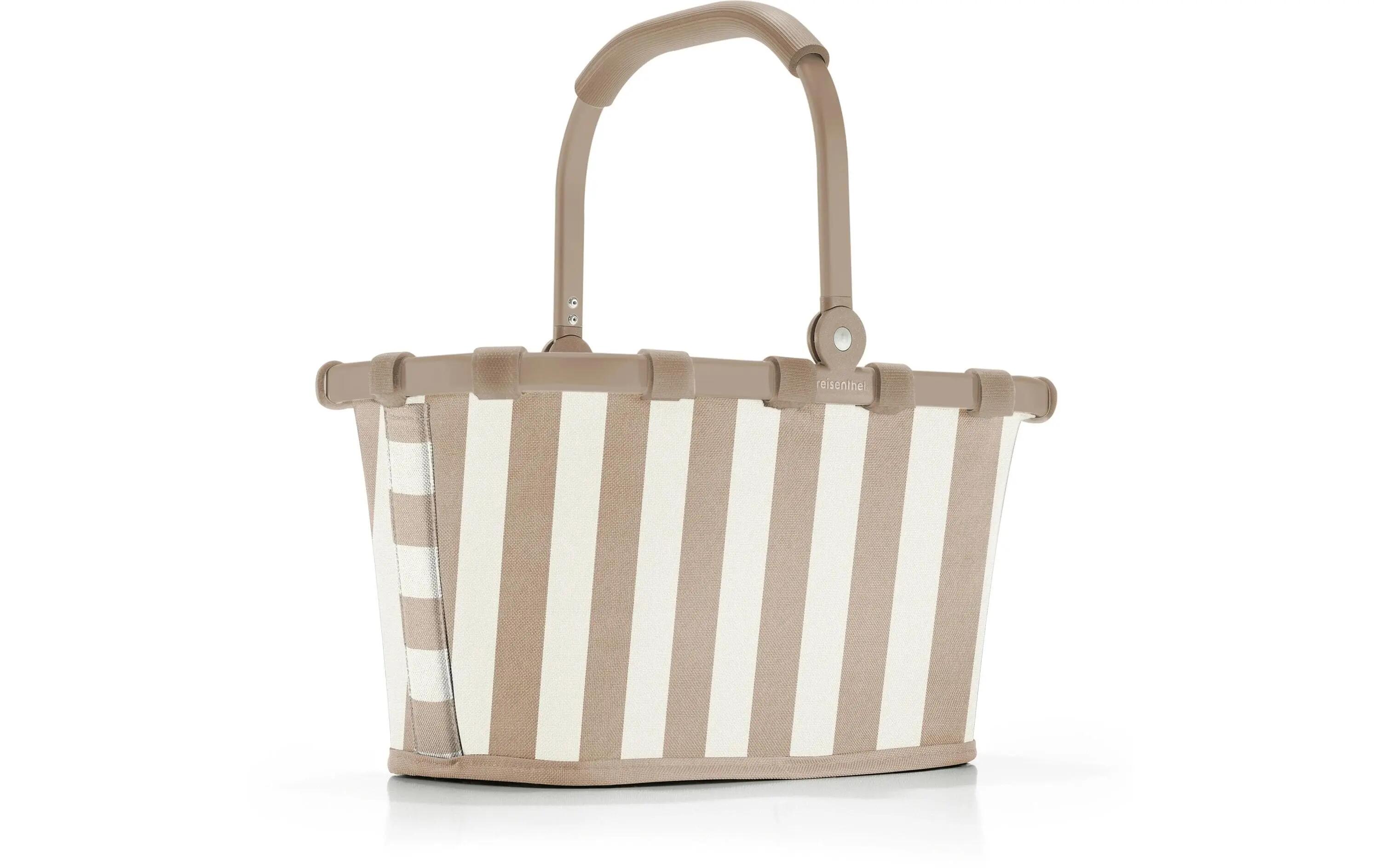 Reisenthel Carrybag XS Summerstripes Coffee panier courses 2/3