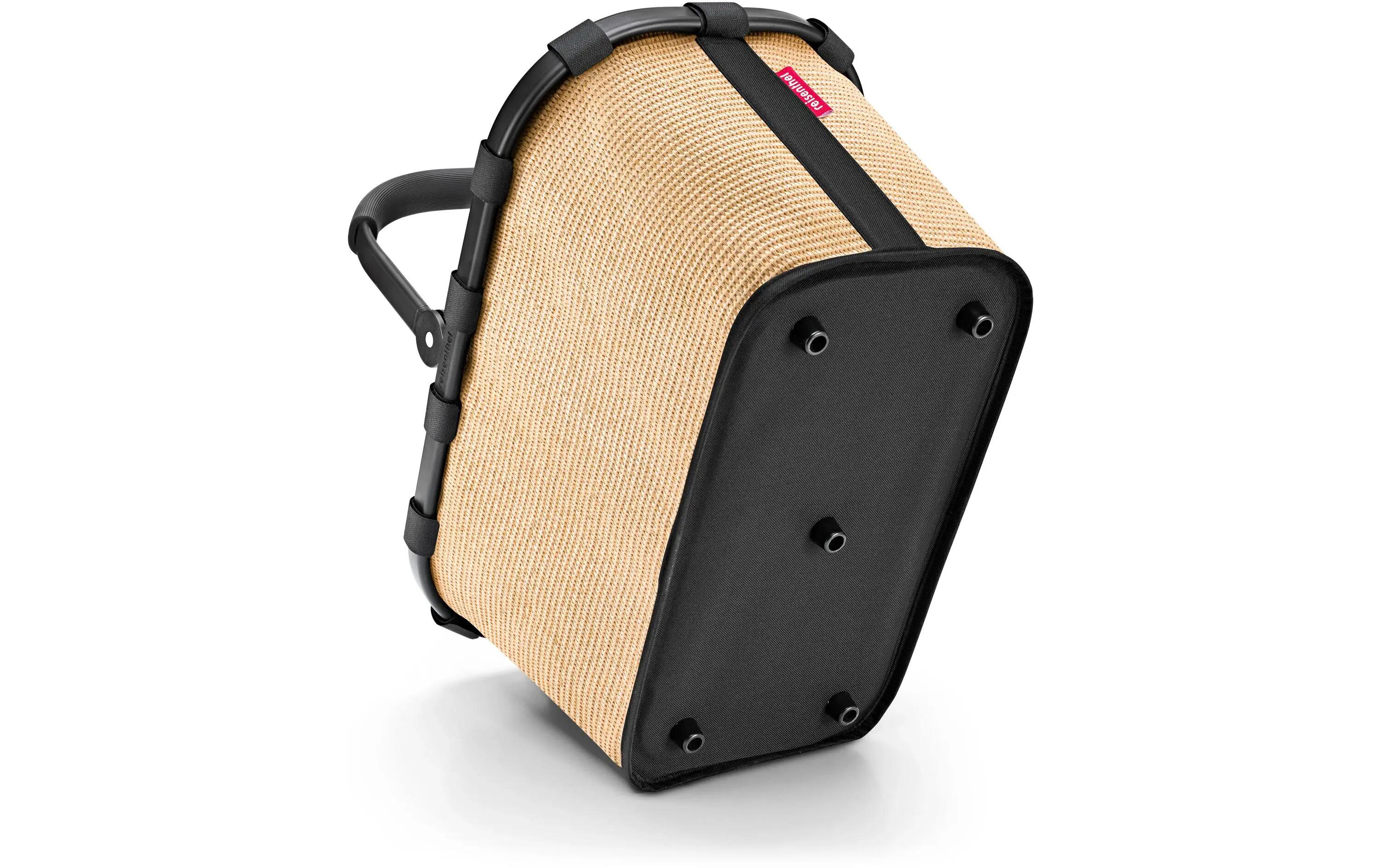 Reisenthel Carrybag Frame Raffia Black panier courses 3/3