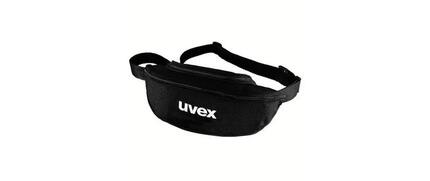 uvex Étui à lunettes avec passant de ceinture, grand, noir