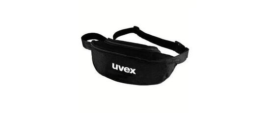 uvex Étui à lunettes avec passant de ceinture, grand, noir