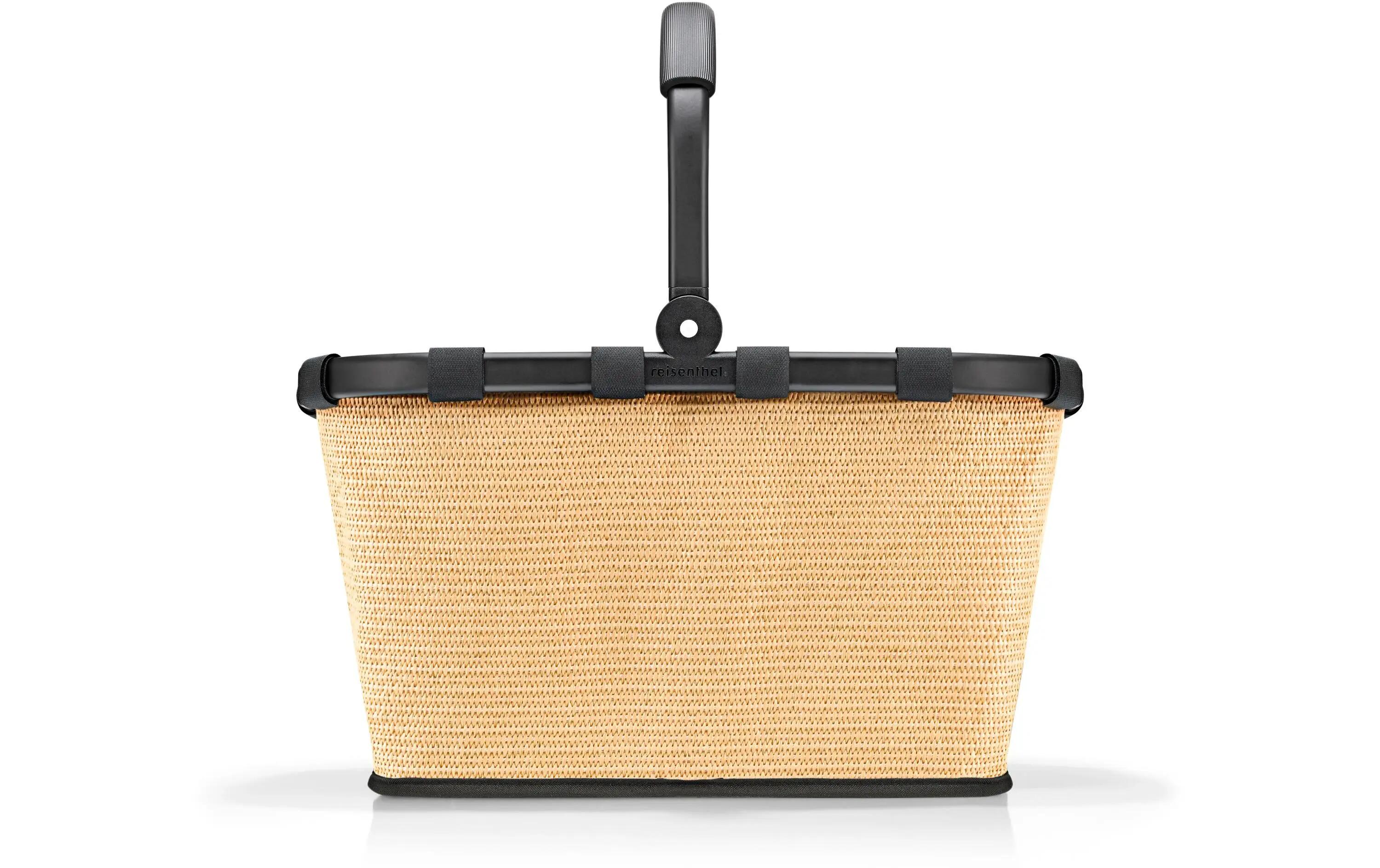 Reisenthel Carrybag Frame Raffia Black panier courses 2/3