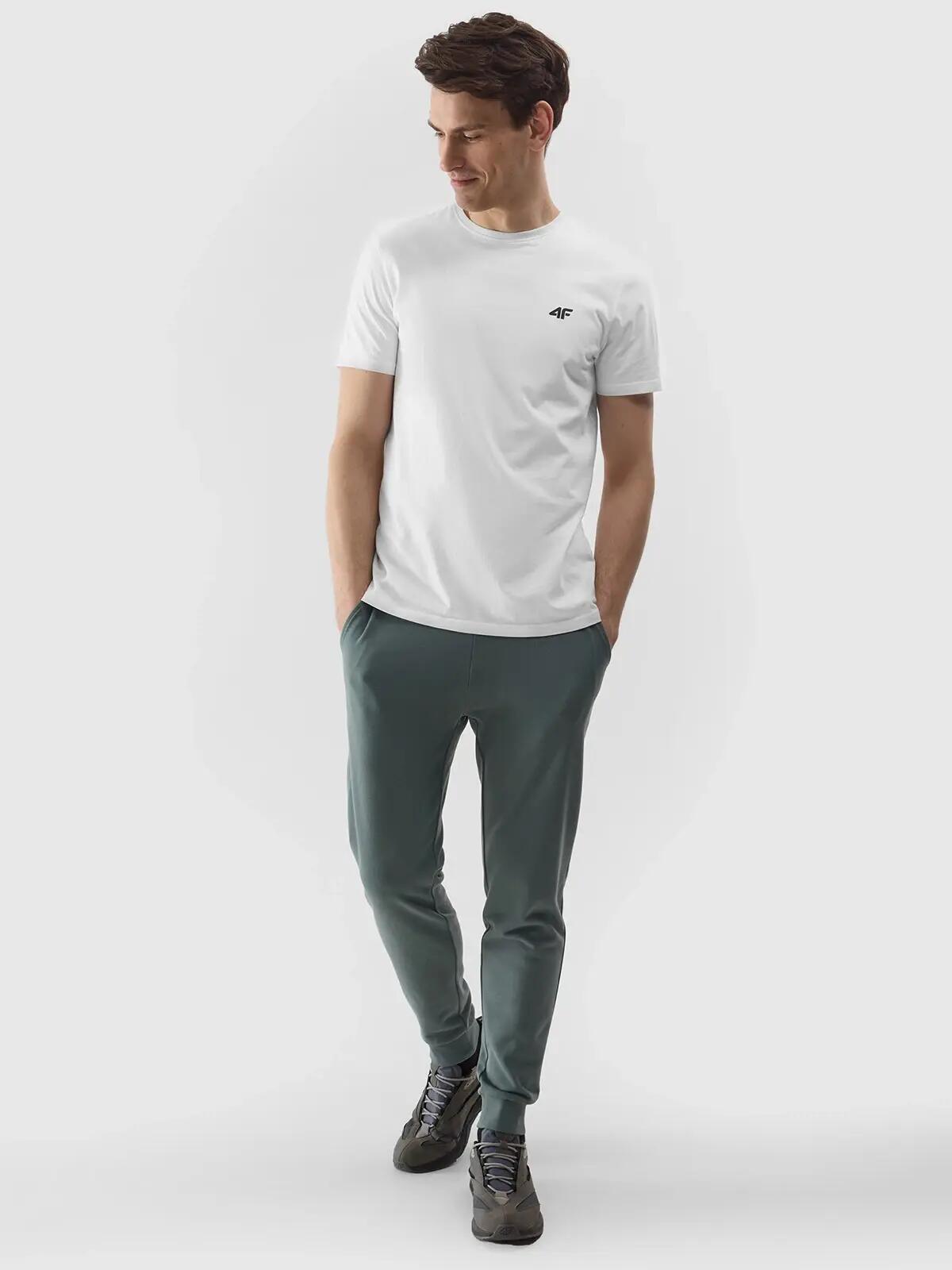 T-SHIRT MĘSKI 4F KOSZULKA BAWEŁNIANA SPORTOWA TTSHM1154 4/7