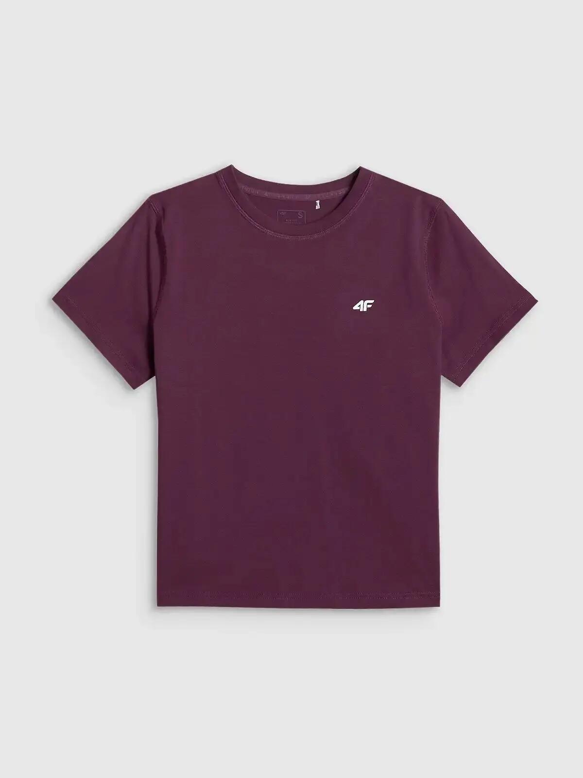 T-SHIRT DAMSKI 4F KOSZULKA SPORTOWA 1 BAWEŁNA  F2772 SS26 4/6