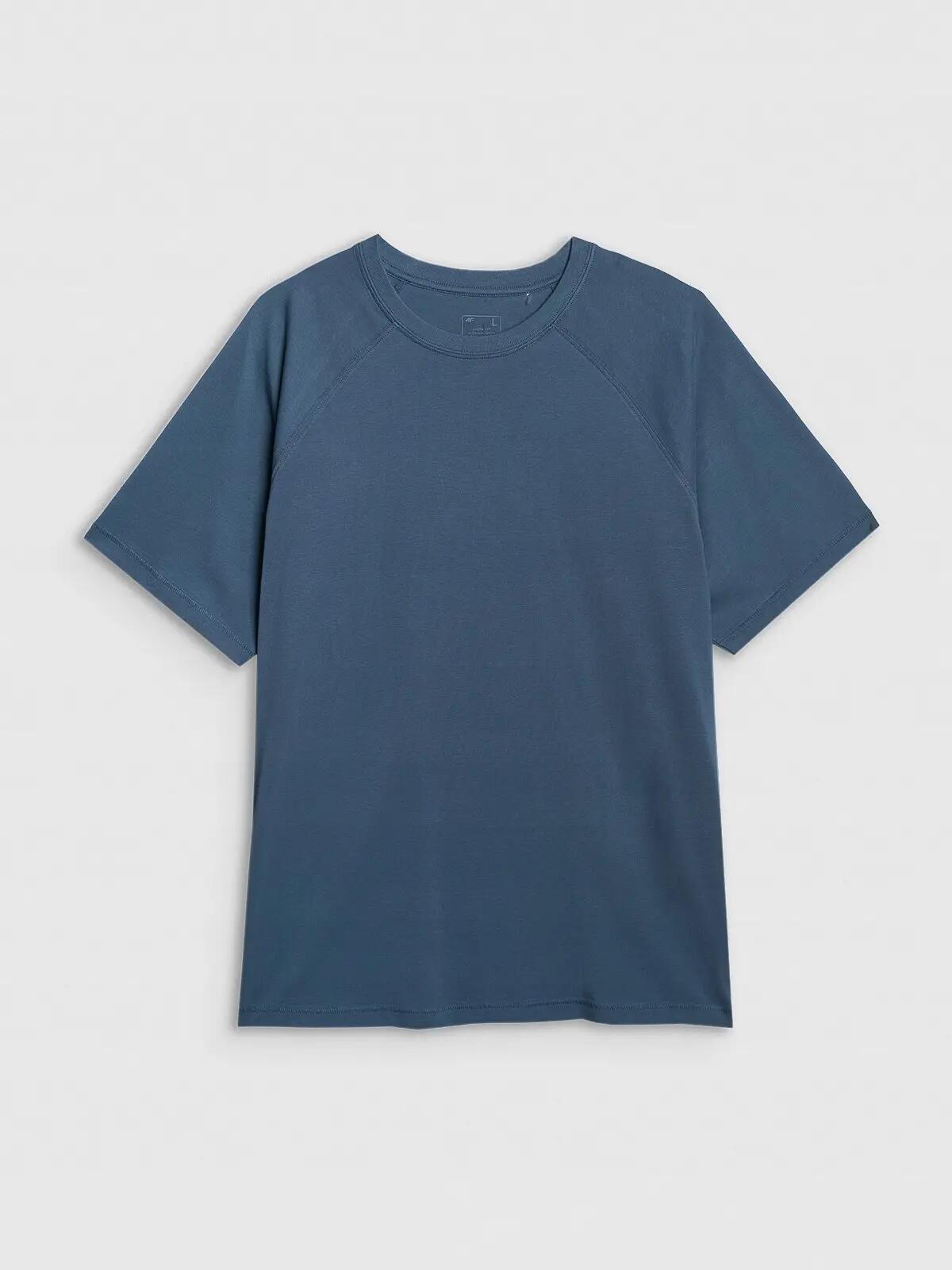 T-SHIRT MĘSKI 4F KOSZULKA BAWEŁNIANA S TTSHM2360 5/8