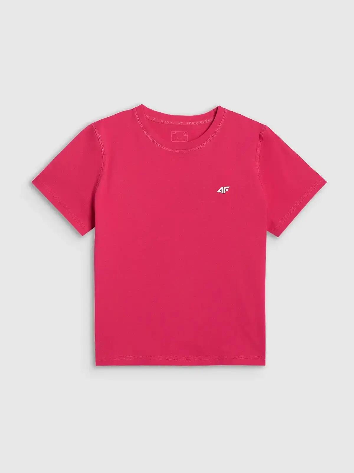 T-SHIRT DAMSKI 4F KOSZULKA SPORTOWA 1 BAWEŁNA  F2772 SS26 4/6