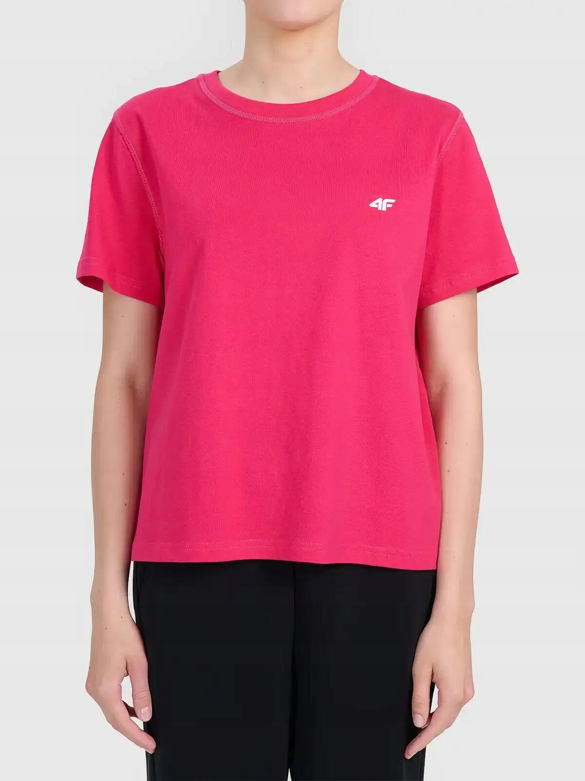 T-SHIRT DAMSKI 4F KOSZULKA SPORTOWA 1 BAWEŁNA  F2772 SS26 2/6