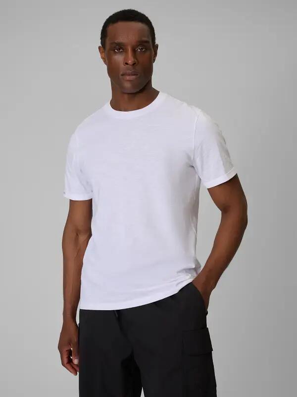 KOSZULKA MĘSKA 4F T-SHIRT BAWEŁNIANY SPORTOWY NA CO DZIEŃ  M3322 SS26 7/11