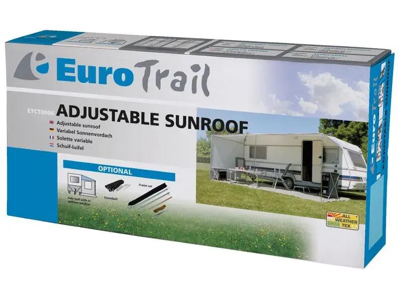 Eurotrail Tendalino solare per caravan con parete laterale 2/3
