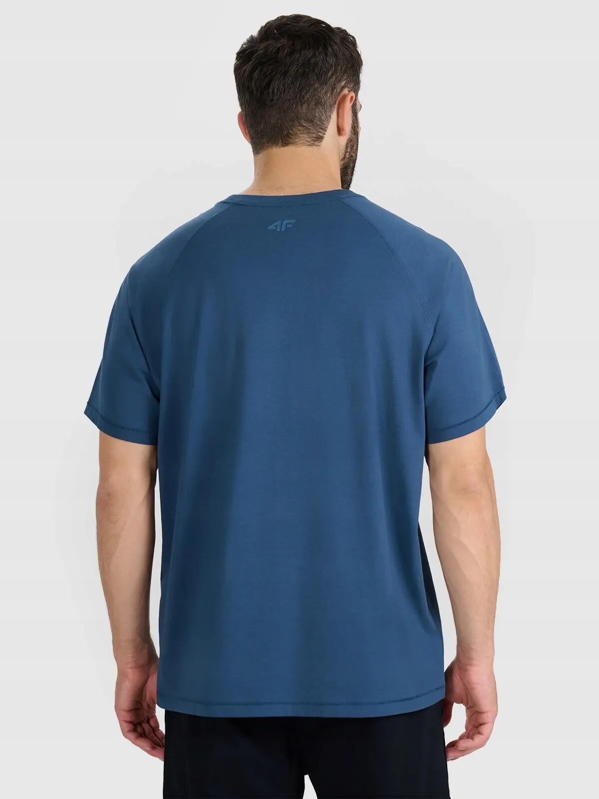 T-SHIRT MĘSKI 4F KOSZULKA BAWEŁNIANA  TTSHM2360 4/8