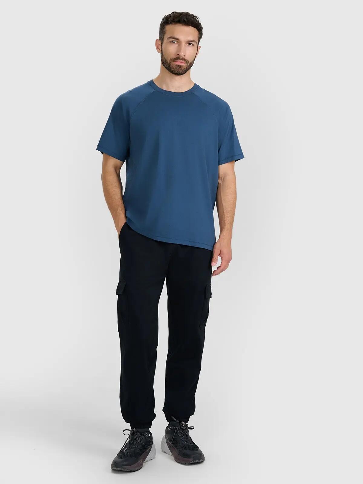 T-SHIRT MĘSKI 4F KOSZULKA BAWEŁNIANA  TTSHM2360 2/8