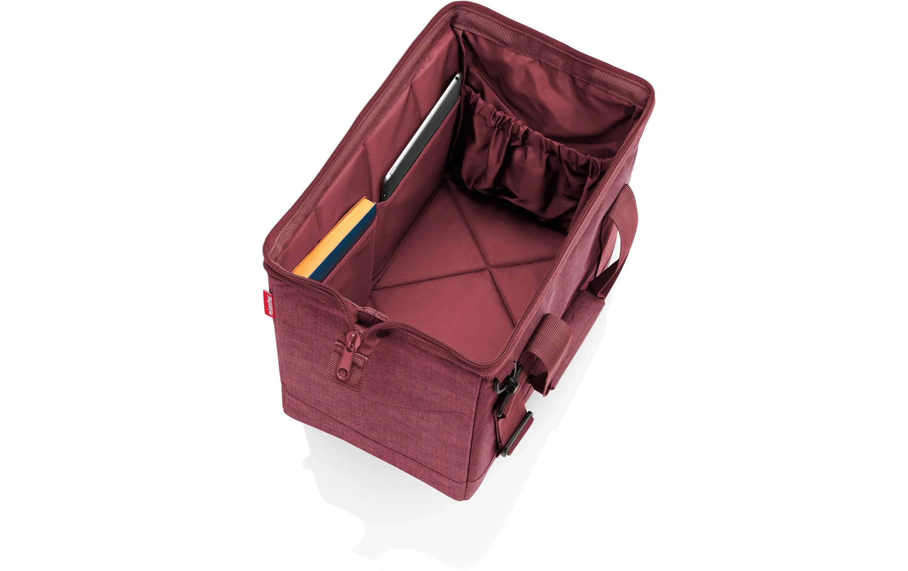 Reisenthel Allrounder M Twist Borsa a tracolla Maroon 2/3