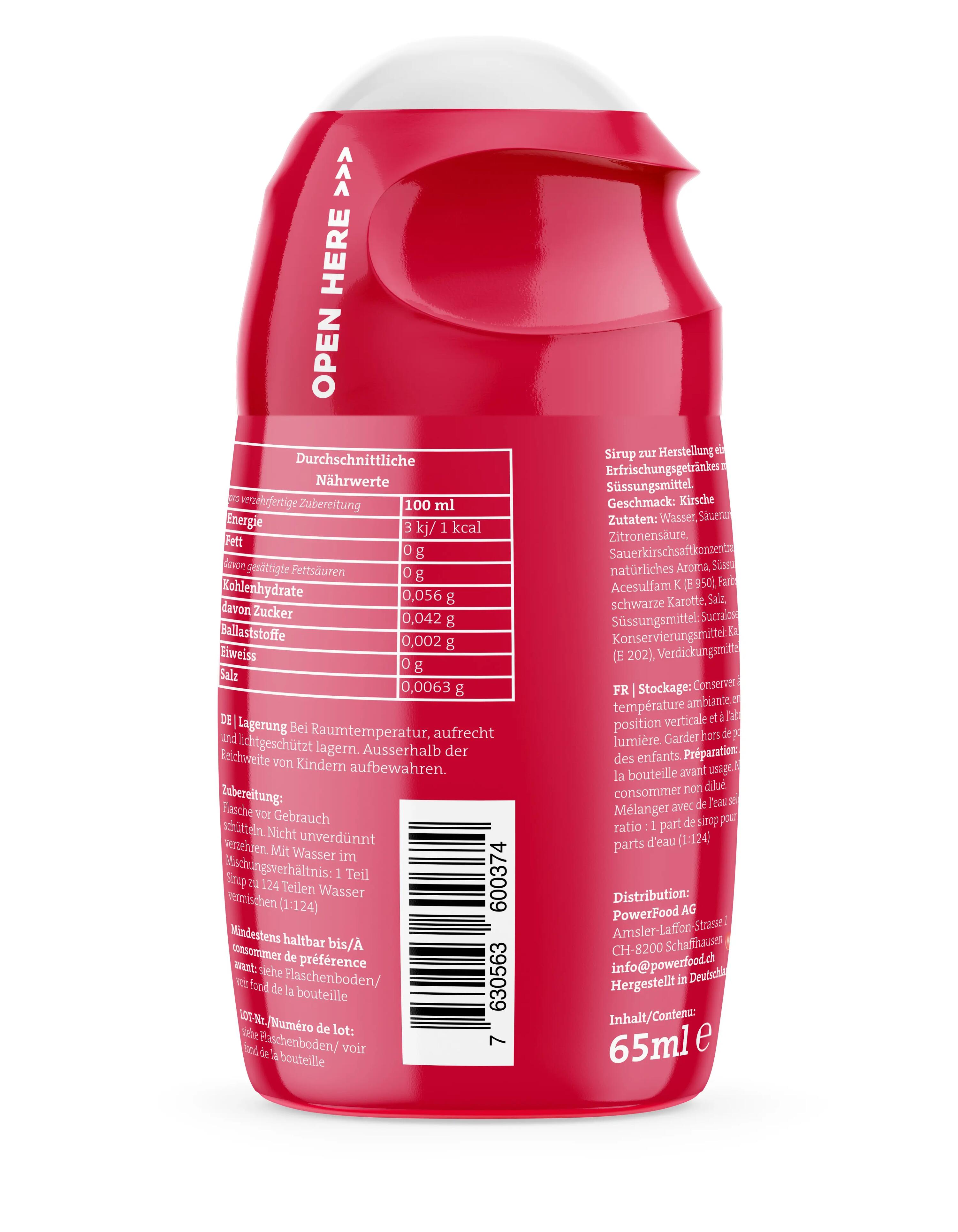 PowerFood One Zero Sciroppo Cherry 65 ml 2/2