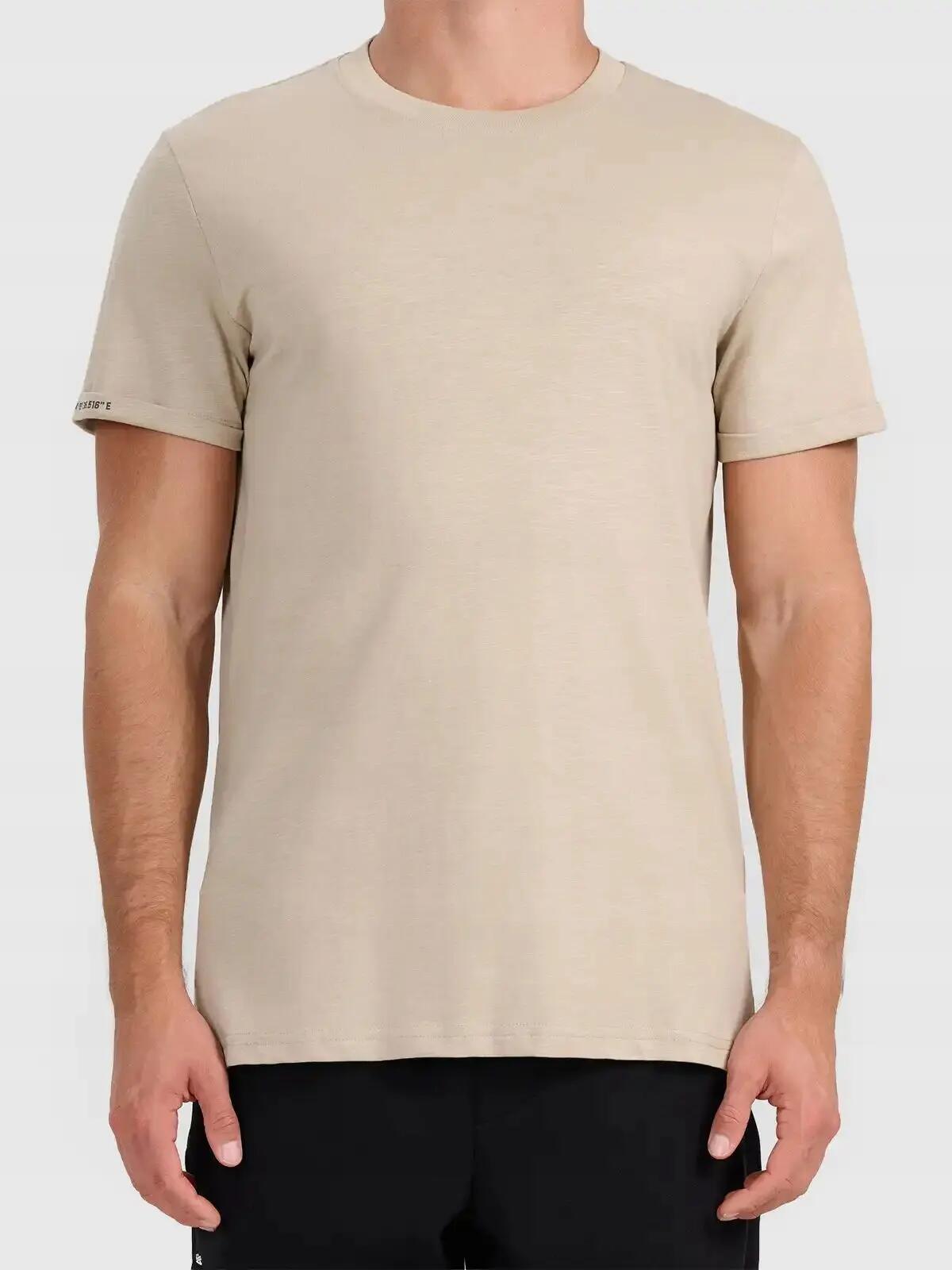KOSZULKA MĘSKA 4F T-SHIRT BAWEŁNIANY SPORTOWY NA CO DZIEŃ  M3322 SS26 2/10