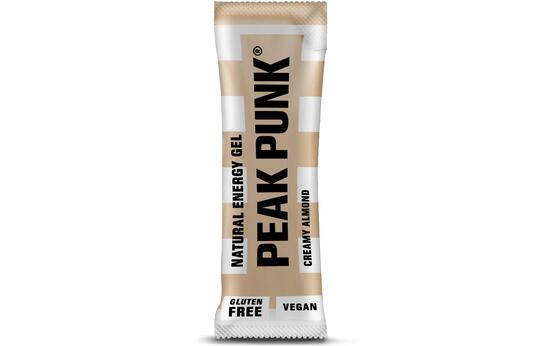 PEAK PUNK Energy Gel Amande Crémeuse, 12 x 25 g