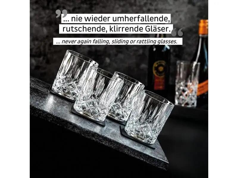 Silwy Magnet-Kristallgläser Whisky 4er-Set 3/3