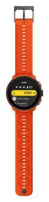 Reloj GPS Suunto Run Correa de silicona Naranja coral 6/7