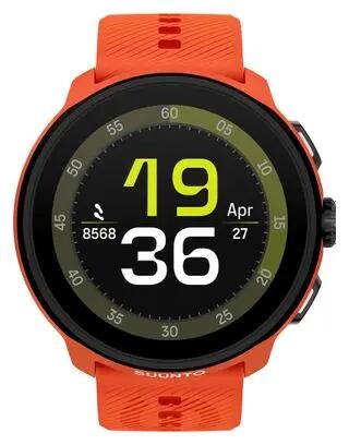 Reloj GPS Suunto Run Correa de silicona Naranja coral 5/7