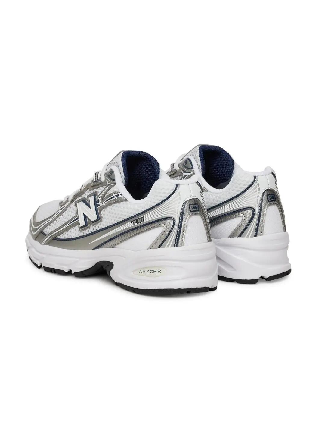 Chaussures pour enfant New Balance 740 Blanc. 3/6