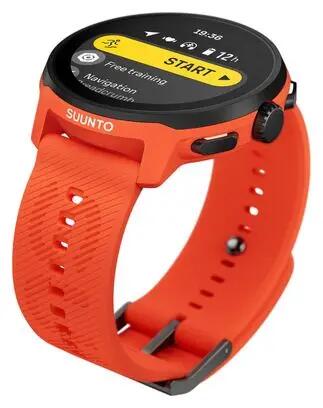 Reloj GPS Suunto Run Correa de silicona Naranja coral 2/7