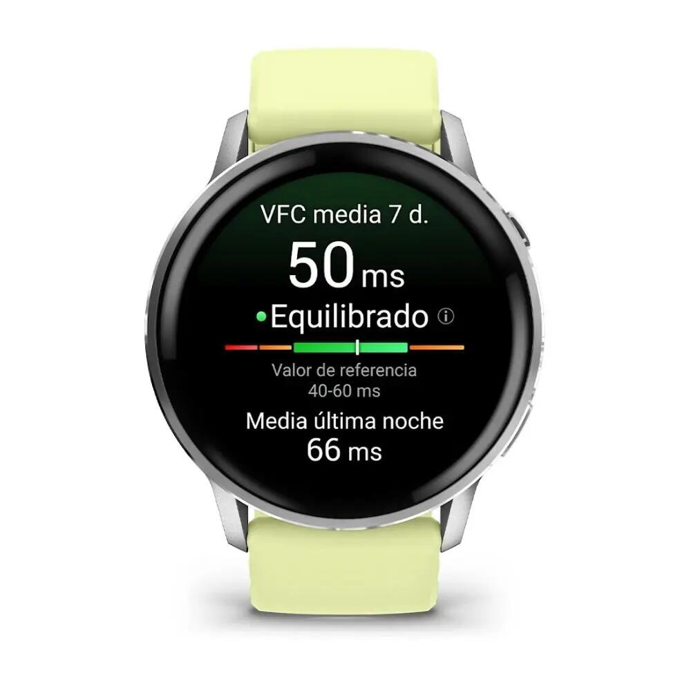 GARMIN Venu 4 45 mm Smartwatch Acciaio Giallo 2/3