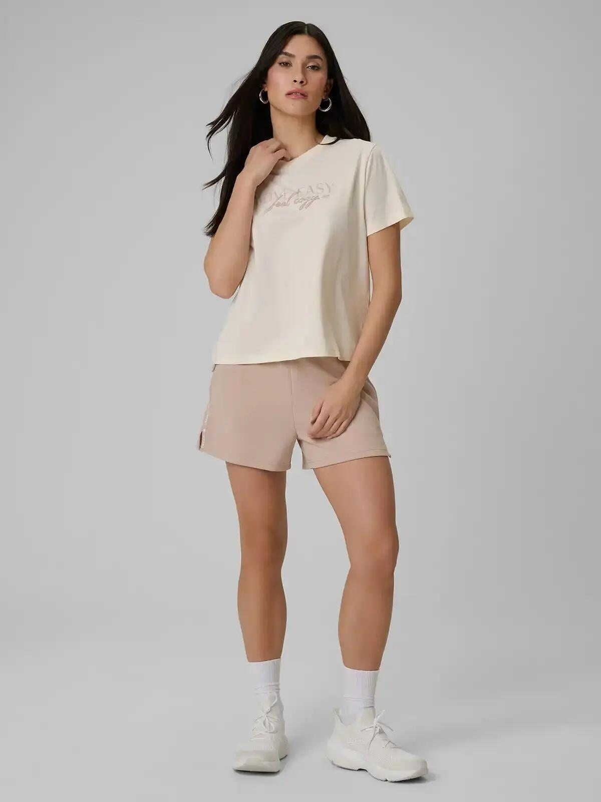 KOSZULKA DAMSKA 4F T-SHIRT SPORTOWY Z NADRUKIEM BAWEŁNIANY L F2743 SS26 6/10