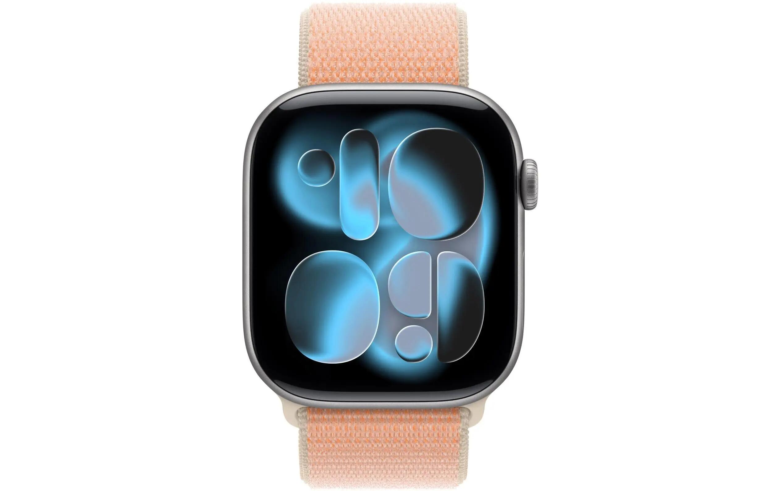 Apple Sport Loop 46 mm Cantaloupe Armband 3/3