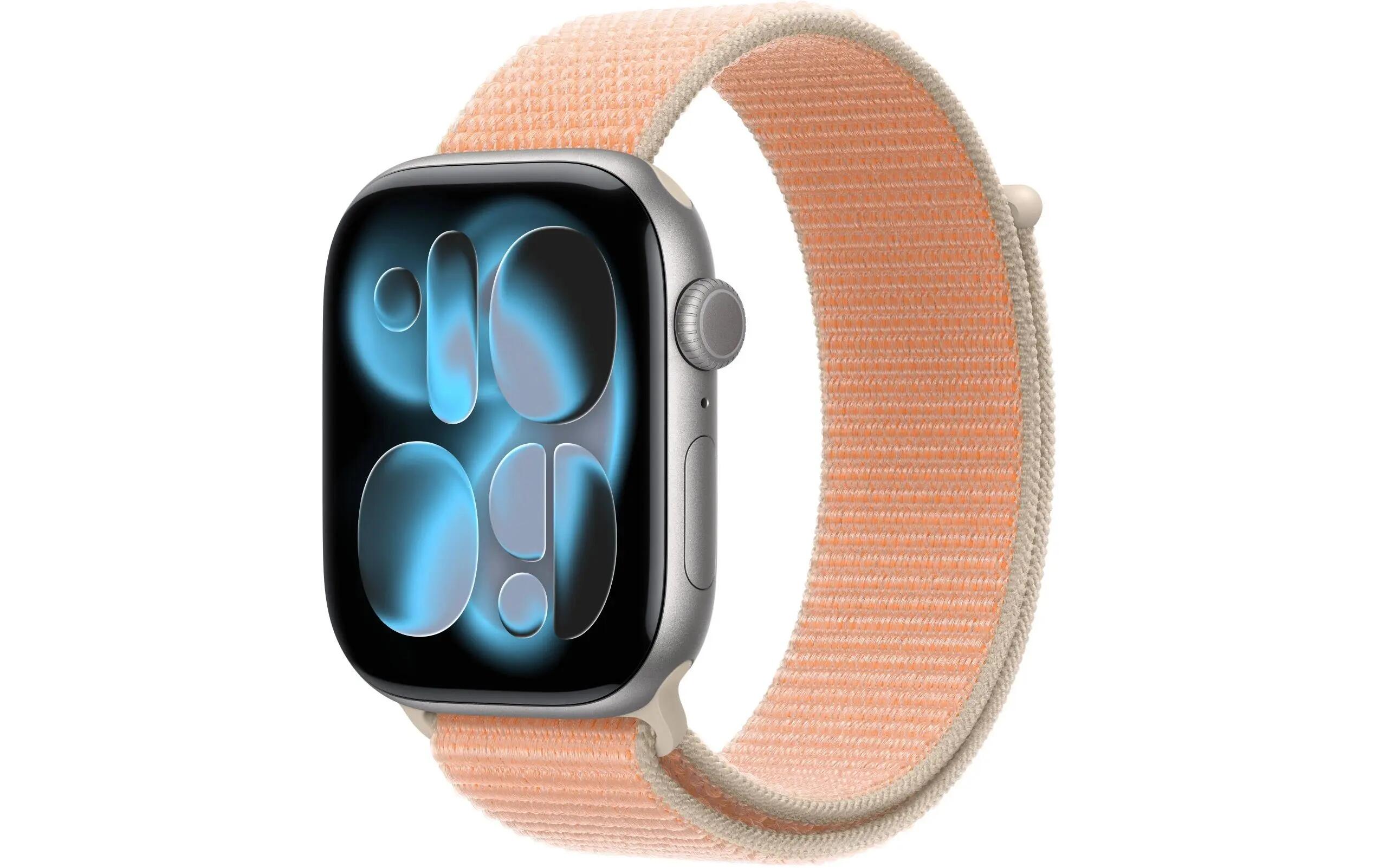 Apple Sport Loop 46 mm Cantaloupe Armband 2/3