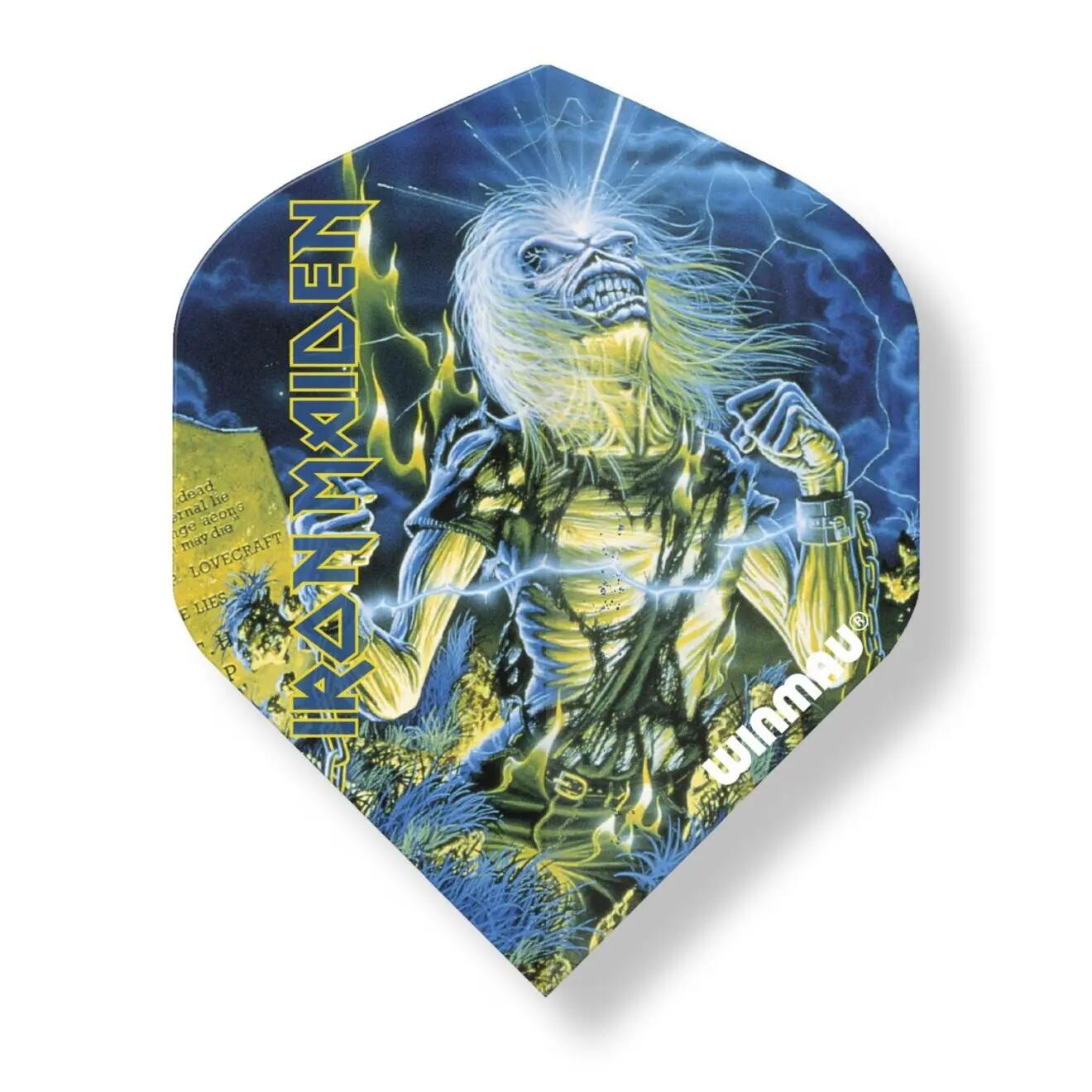 Winmau Dart Flights Iron Maiden Standard 75 Micron 15 Pack 5/7