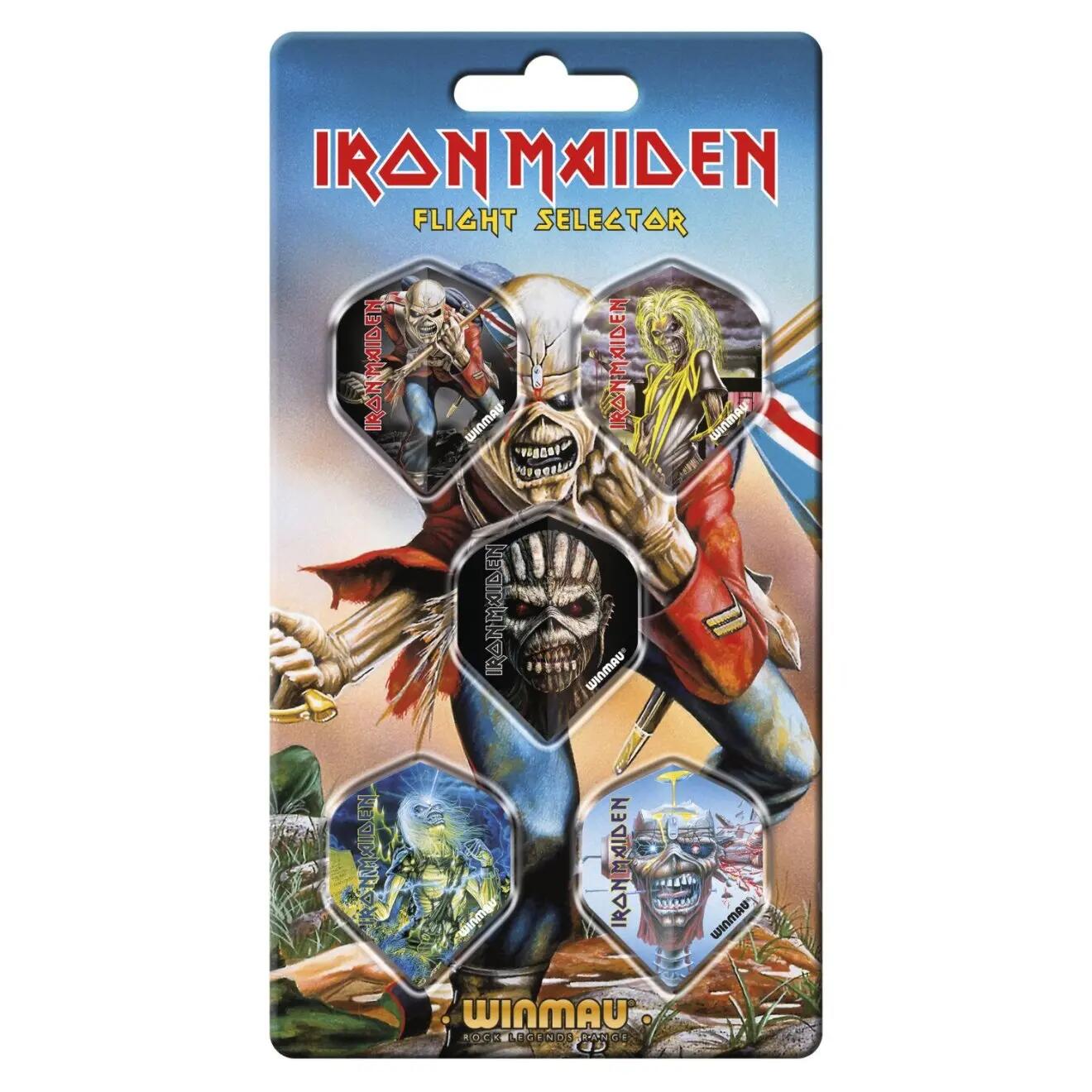 Winmau Dart Flights Iron Maiden Standard 75 Micron 15 Pack 2/7