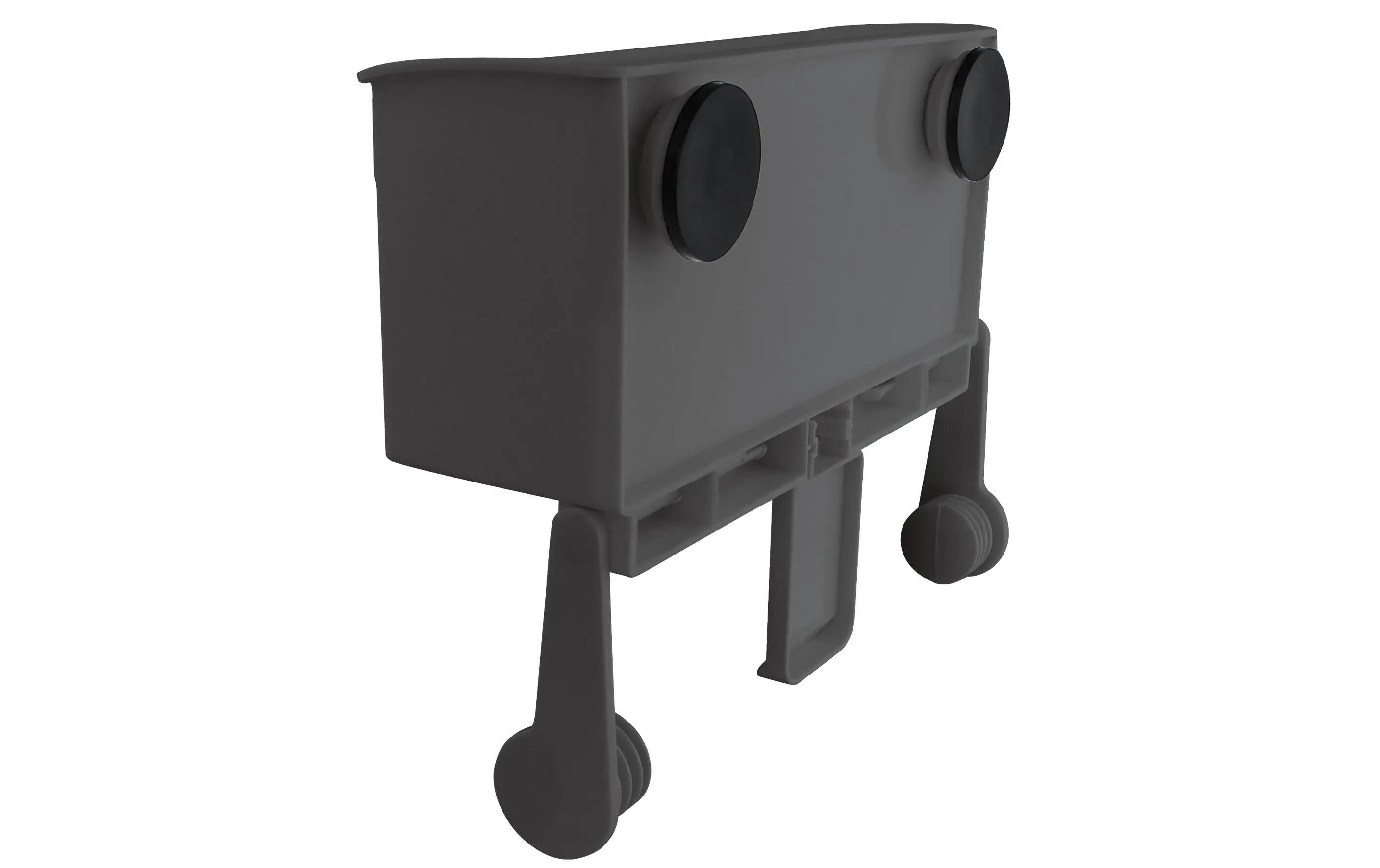 Eurotrail Support rouleau papier ventouses Gris 3/3