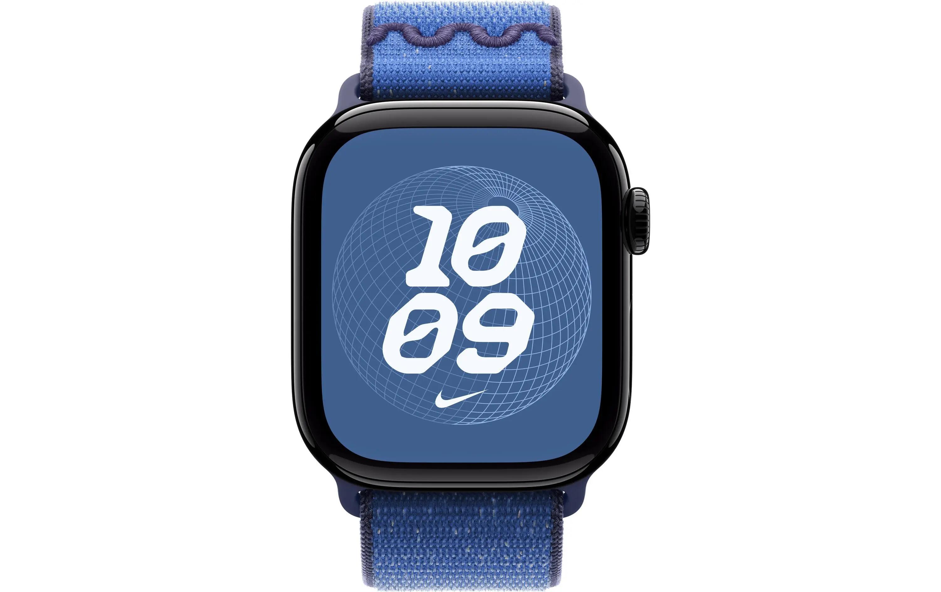 Apple Nike Sport Loop 42 mm Blue Ribbon Armband 3/3