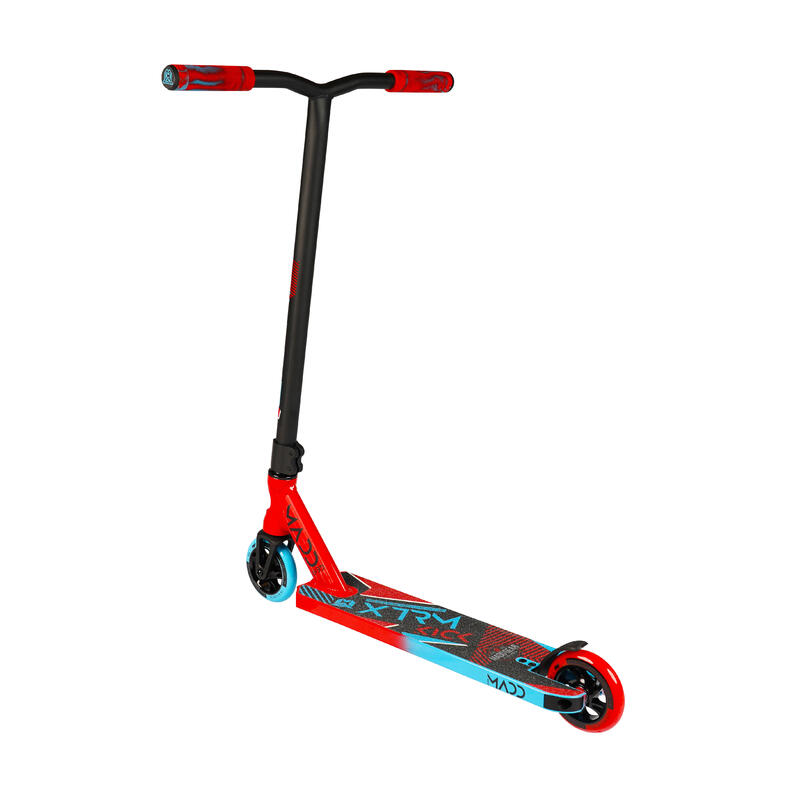 Stunt Scooter Freestyle Roller MGP Madd Gear Kick extreme rot - blau